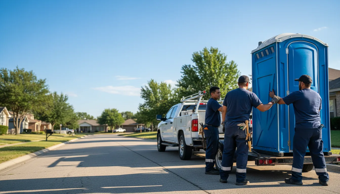Portable Toilet Rental in Parker, KS near me